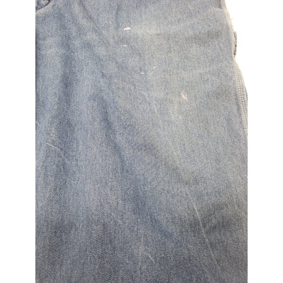 Liberty Men's Denim Blue Bib Overalls 100% Cotton Original Fit Size 50x30 - Picture 7 of 16